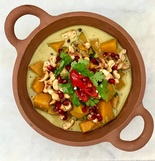 Lankan Pumpkin and Cashew Curry