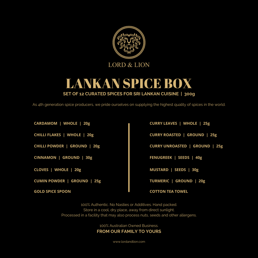 Lankan Spice Box